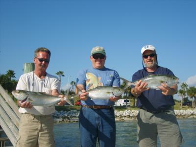 Great on the table - this crew picked up some nice Lesser Amberjacks